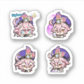Dori Genshin Impact 4 stuks stickerblad Sticker (Voorkant)