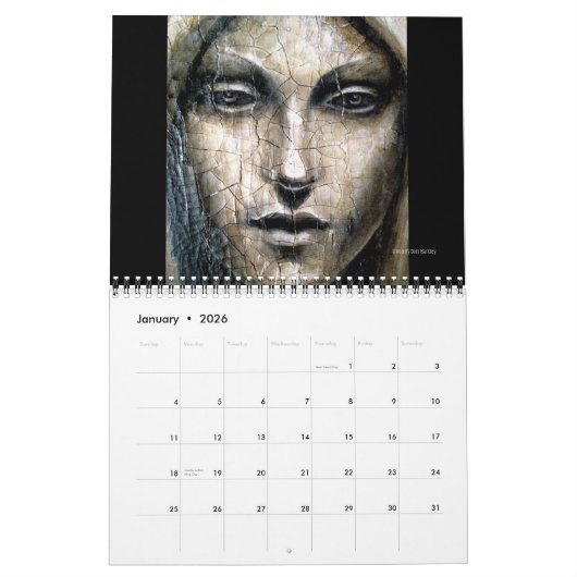 Dori Hartley Art Calendar - The Paintings 2 Kalender (Jan 2026)