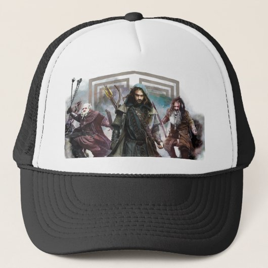 Dori, Kili en Bifur Trucker Pet (Voorkant)