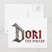 Dori Name Briefkaart (Voorkant / Achterkant)