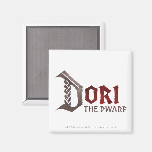 Dori Name Magneet (Voorkant / Achterkant)