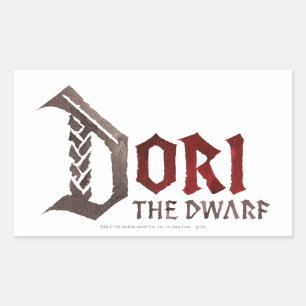 Dori Name Rechthoekige Sticker