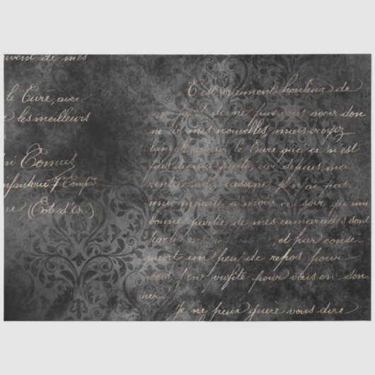 Dorian Gray Serie Ontwerp 17 Tissuepapier (Voorkant)
