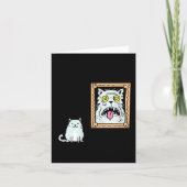 Dorian Gray's Cat Teeshirt From Skunkbear  Kaart (Voorkant)