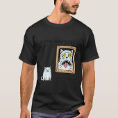 Dorian Gray's Cat Teeshirt From Skunkbear  T-shirt (Voorkant)