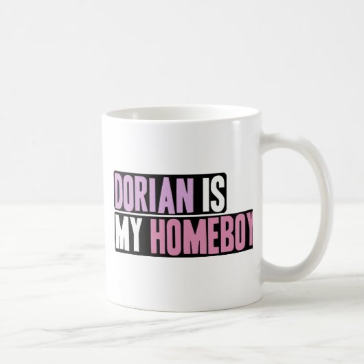 Dorian is mijn Homeboy Koffiemok (Rechts)