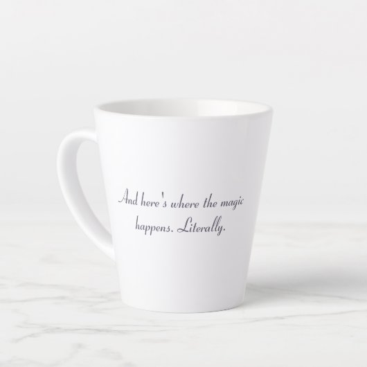 Dorian Pavus - Hier is waar de magie gebeurt Latte Mok (Linkerhoek)