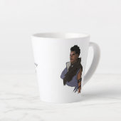 Dorian Pavus - Hier is waar de magie gebeurt Latte Mok (Rechterhoek)