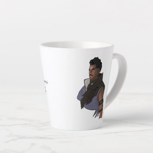 Dorian Pavus - Hier is waar de magie gebeurt Latte Mok (Rechterhoek)