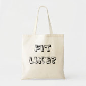 Doric Canvas tas - 'Fit like'? - Ideaal voor beric (Voorkant)