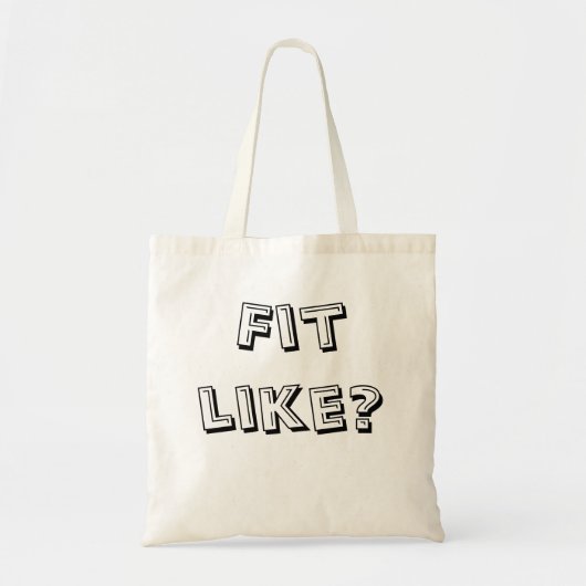 Doric Canvas tas - 'Fit like'? - Ideaal voor beric (Voorkant)