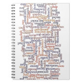 Doric Word-kaart Notitieboek (Voorkant)