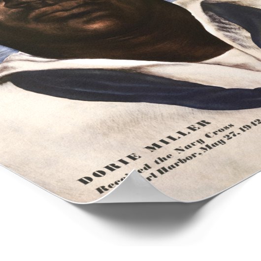 Dorie Miller - boven en voorbij de vraag Poster (Hoek)