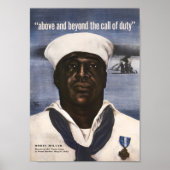 Dorie Miller - boven en voorbij de vraag Poster (Voorkant)