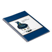 Doris de buitengewone Chicken Notebook Notitieboek (Rechterzijde)