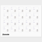 Doris de Hond Kerstcadeau Sticker (Vel)