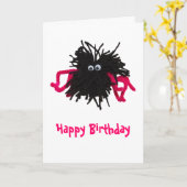 Doris de Spin Kaart (Gele Bloem)