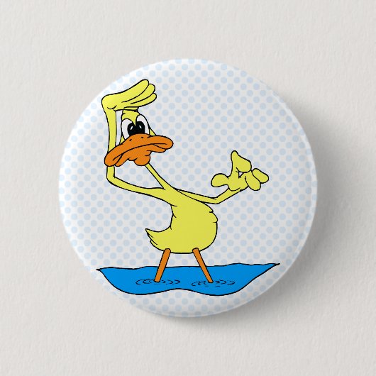 Doris Duck Ronde Button 5,7 Cm (Voorkant)