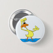 Doris Duck Ronde Button 5,7 Cm (Voorkant /achterkant)