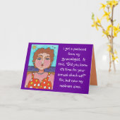 DORIS: Ik kreeg een briefkaart… - wenskaart Kaart (Gele Bloem)