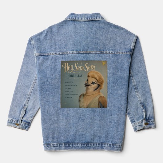 Doris Jay Album: een parodie Denim Jacket (Achterkant)