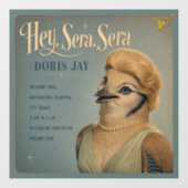 Doris Jay Album: een parodie Raamsticker (Vel)
