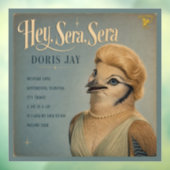 Doris Jay Album: een parodie Raamsticker (Vel 3)