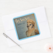 Doris Jay Album: een parodie Vierkante Sticker (Envelop)