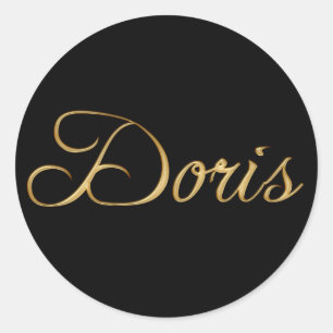 DORIS Naam Merk Gepersonaliseerde Gift Stickers