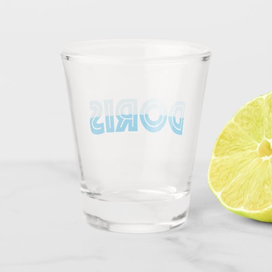 Doris Shot Glas (Achterkant)