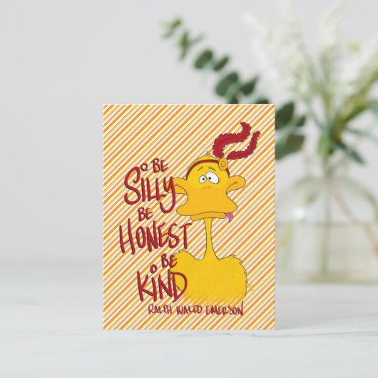 Doris the Duck, briefkaart (Staand voorkant)