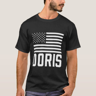 Doris USA Verjaardag Gepersonaliseerde Naam Voorna T-shirt