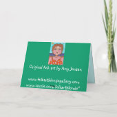 DORIS: Zij roepen het PMS… - wenskaart Kaart (Achterkant)