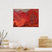 Dorje, de Daring One, 1925, van Nicholas Roerich Poster (Keuken)