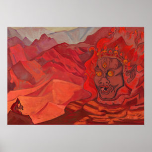 Dorje, de Daring One, 1925, van Nicholas Roerich Poster