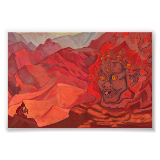 Dorje, de gedurfde van Nicholas Roerich Foto Afdruk (Voorkant)