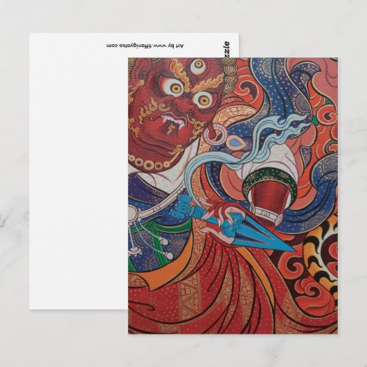 Dorje Drollo Briefkaart (Voorkant / Achterkant)