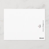 Dorje Drollo Briefkaart (Achterkant)