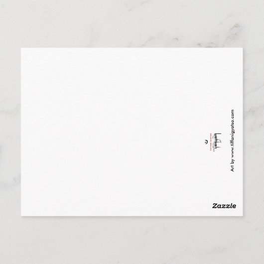 Dorje Drollo Briefkaart (Achterkant)