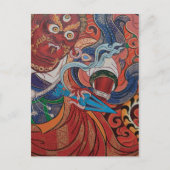 Dorje Drollo Briefkaart (Voorkant)