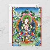 Dorje Sempa "First Enlightend One"-postkaart Briefkaart (Voorkant / Achterkant)