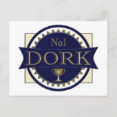 Dork Award - Aangepast Briefkaart (Voorkant)