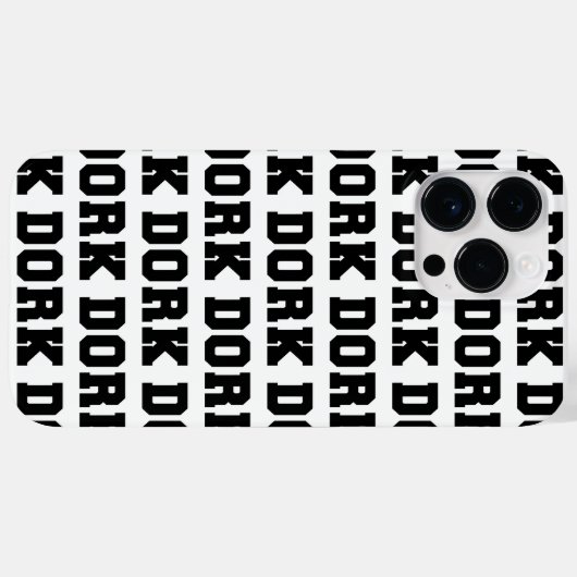 DORK Case-Mate iPhone CASE (Achterkant (horizontaal))