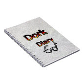 "Dork Dagboek" Notitieboek (Rechterzijde)