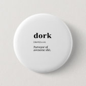 Dork-definitie Ronde Button 5,7 Cm (Voorkant)