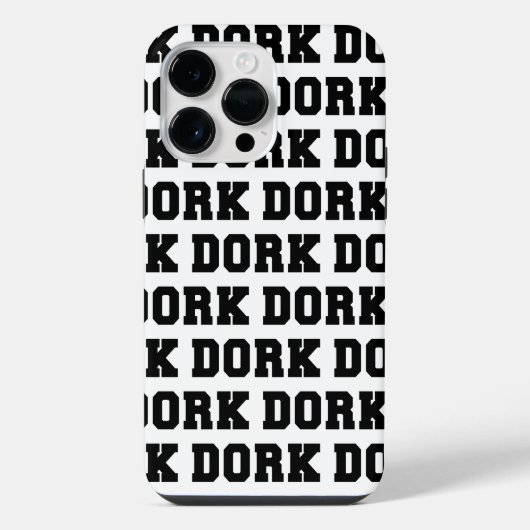 DORK iPhone HOESJE (Achterkant)