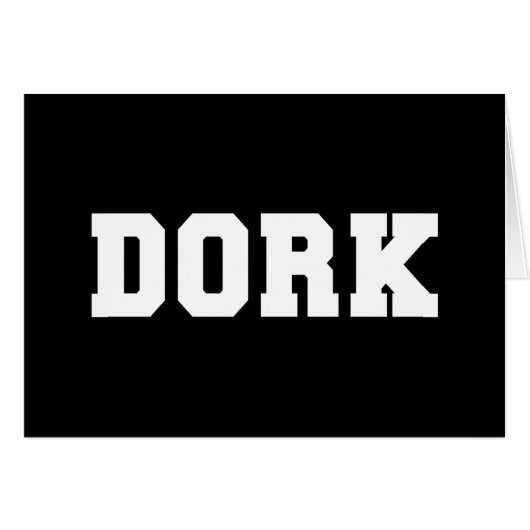 DORK KAART (Voorkant Horizontaal)