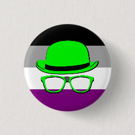 Dork Night Ace Pride Knop Ronde Button 3,2 Cm