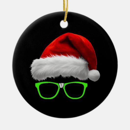 Dork Night Before Christmas Keramisch Ornament (Voorkant)