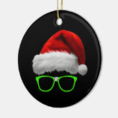 Dork Night Before Christmas Keramisch Ornament (Links)